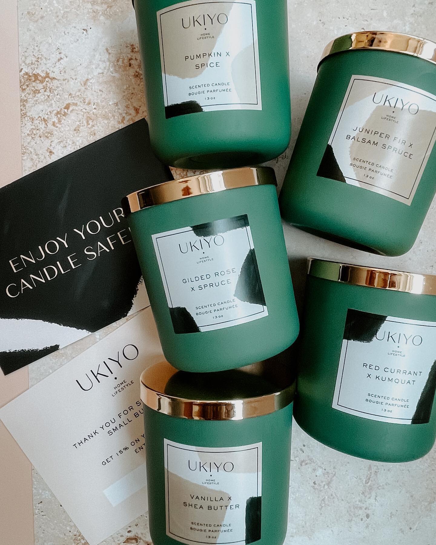 ✨ U K Y I O  G I V E A W A Y ✨

As we're get closer and closer to launching, we're sparking up the celebration with our very first @ukiyohomelifestyle GIVEAWAY!! Two (2) lucky winners will be gifted a Ukiyo candle of their choice from our upcoming se