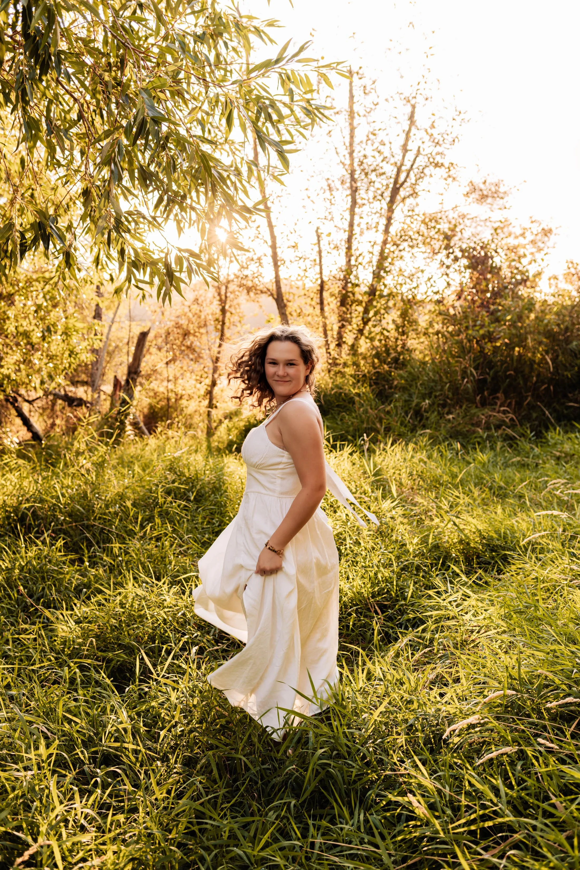 Spokane Senior Photographer | Becca’s Golden Hour Senior Photos