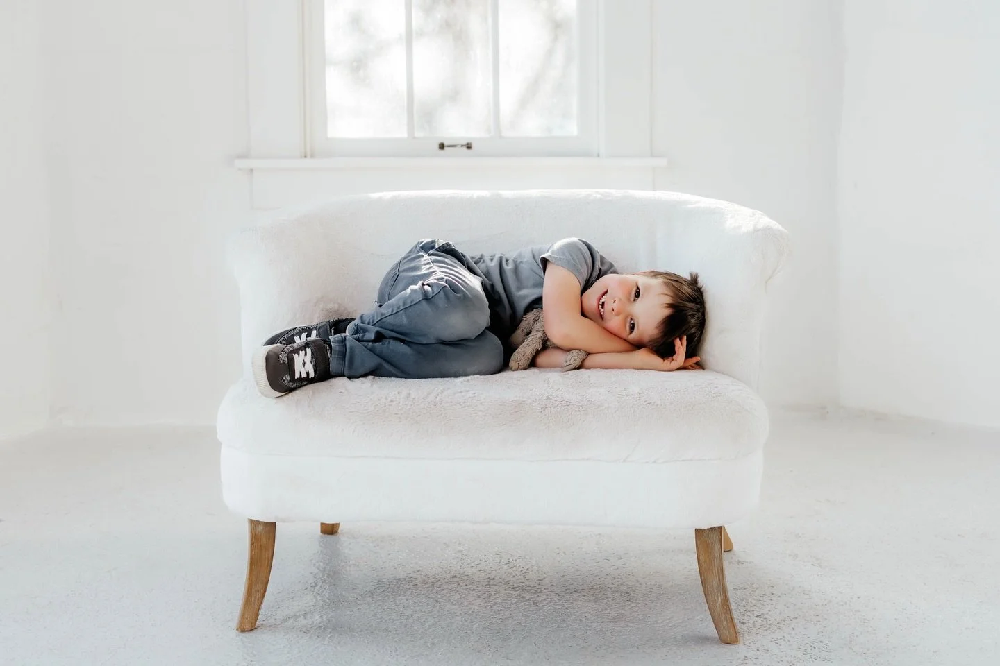 My sweet boy. I snapped these while I was setting up for a session in the studio. 

#spokanephotographer #studio