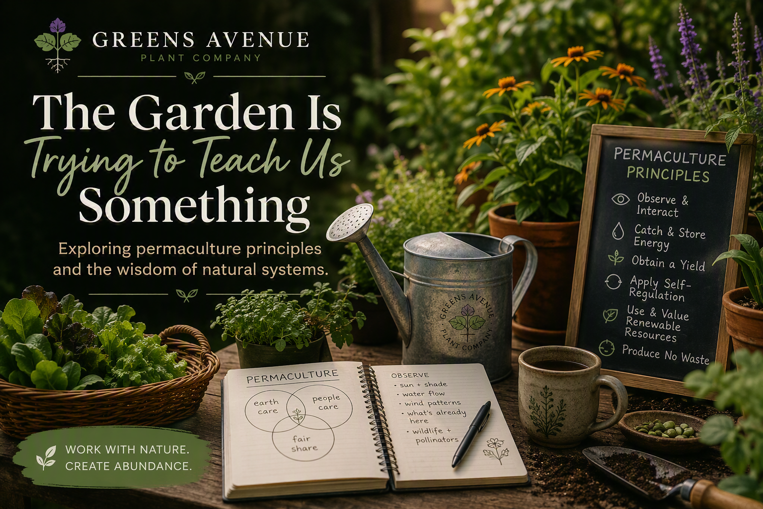 The Garden Is Trying To Teach Us Something