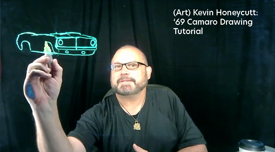 eGlass Video Lesson Art Camero Drawing