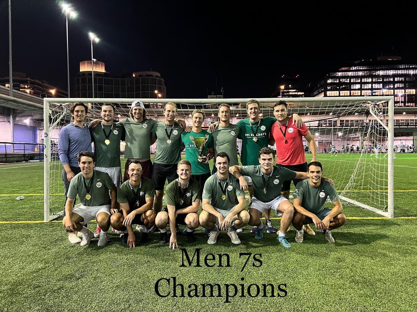 Congrats team Kingfisher Summer Men 7s Champions!