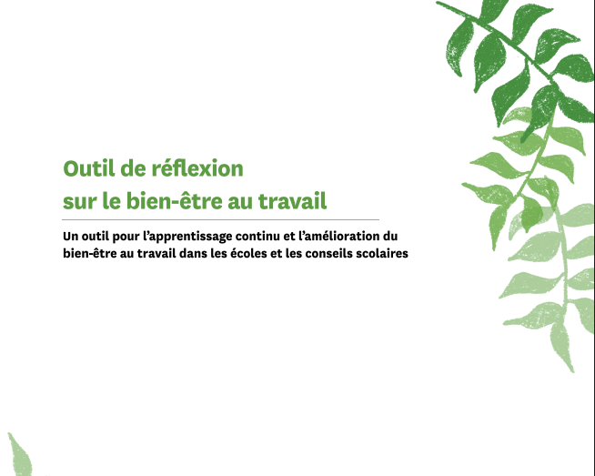 Outil de réflexion sur le bien-être au travail