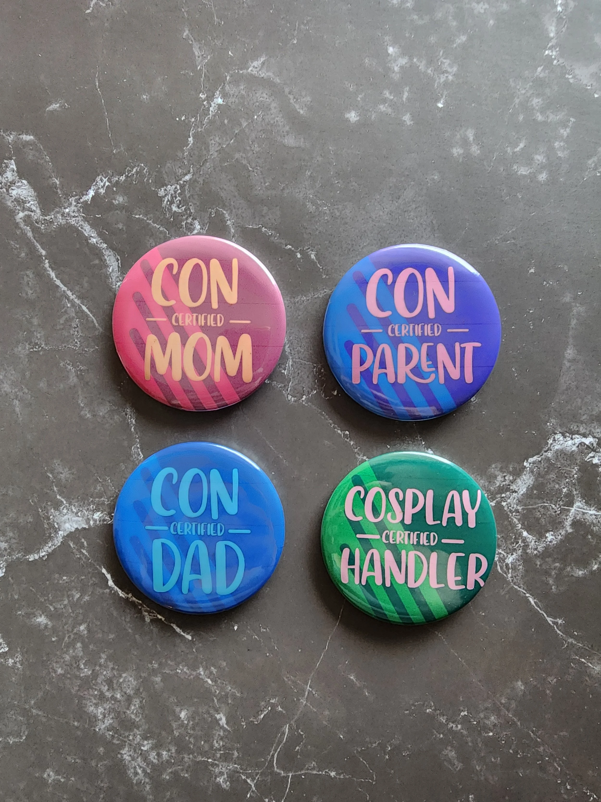 Con Gaurdian Badges - 2.25" Button