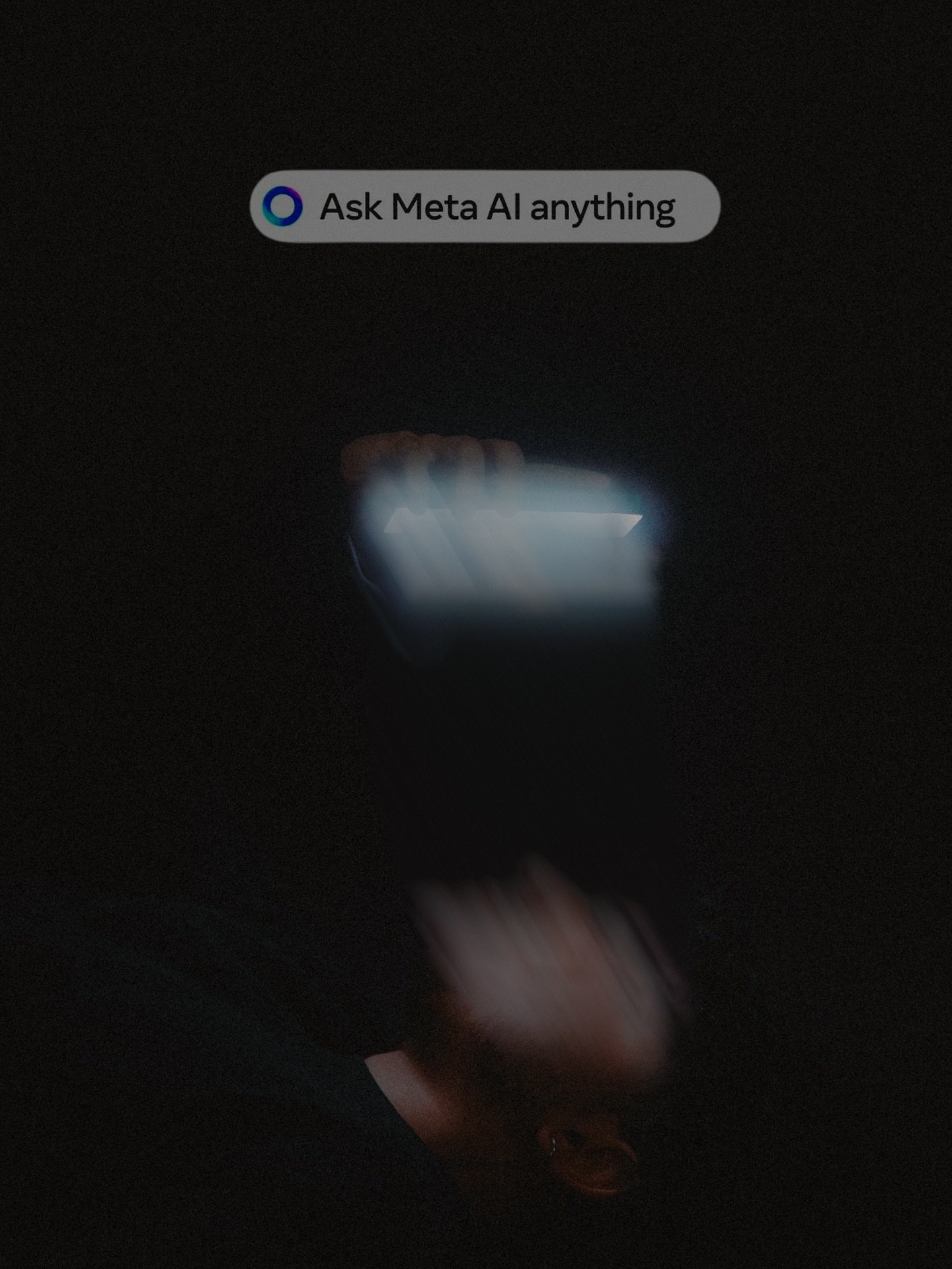 BLURRED REALITY 

I wanted to share this self portrait after hearing Pope Leo XIV&rsquo;s message the other day about the dangers of artificial intelligence as a threat to human dignity. 

This piece focuses on how AI is starting to blur the line bet