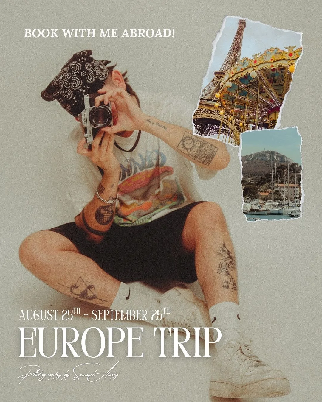 Finally going back to my second home&hellip; 

Europe holds such a special place in my heart and knowing that I leave in a week to travel to the exact place I found myself, doesn&rsquo;t feel real to me. And I get to go with @hayleywilhelm ❤️

I thou