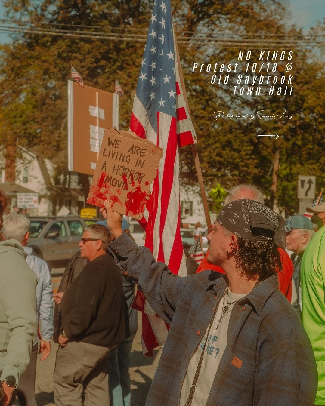 Resistance doesn&rsquo;t end when the protest does&hellip; 

That&rsquo;s why I feel like it&rsquo;s so important for me to document this. Creativity can sometimes be the biggest form of protest.

So please share and support my work from the NO KINGS