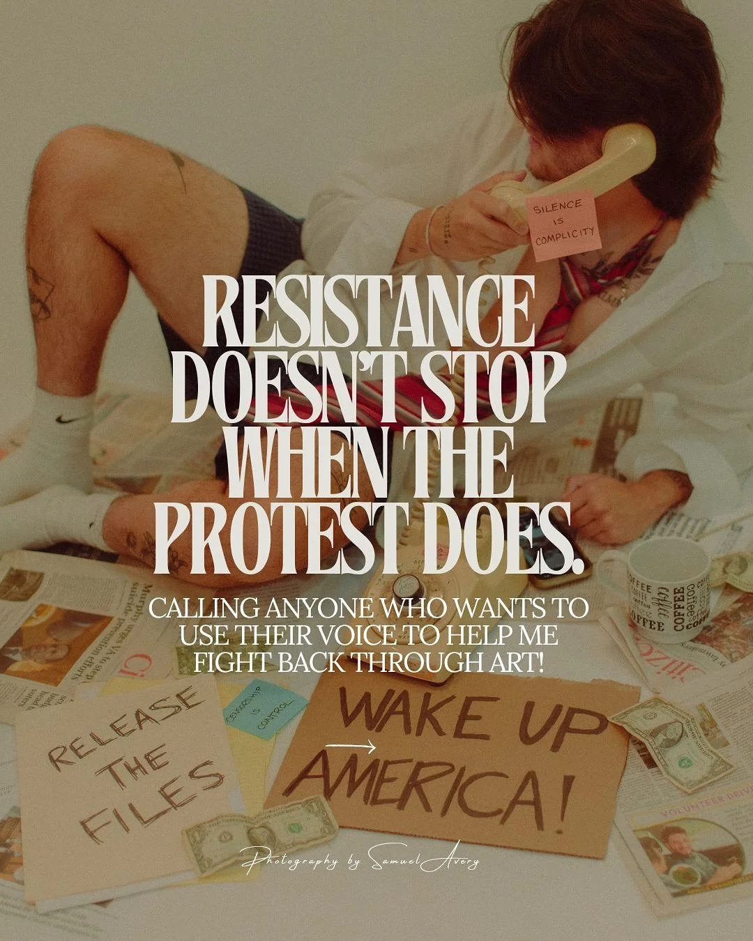 Art is the truly the best form of protest. 

This is probably one of the biggest art projects I&rsquo;ve created and I really want to make sure ALL voices are heard. 

So if you&rsquo;ve seen my posts about my &ldquo;Capturing the American Horror Sto