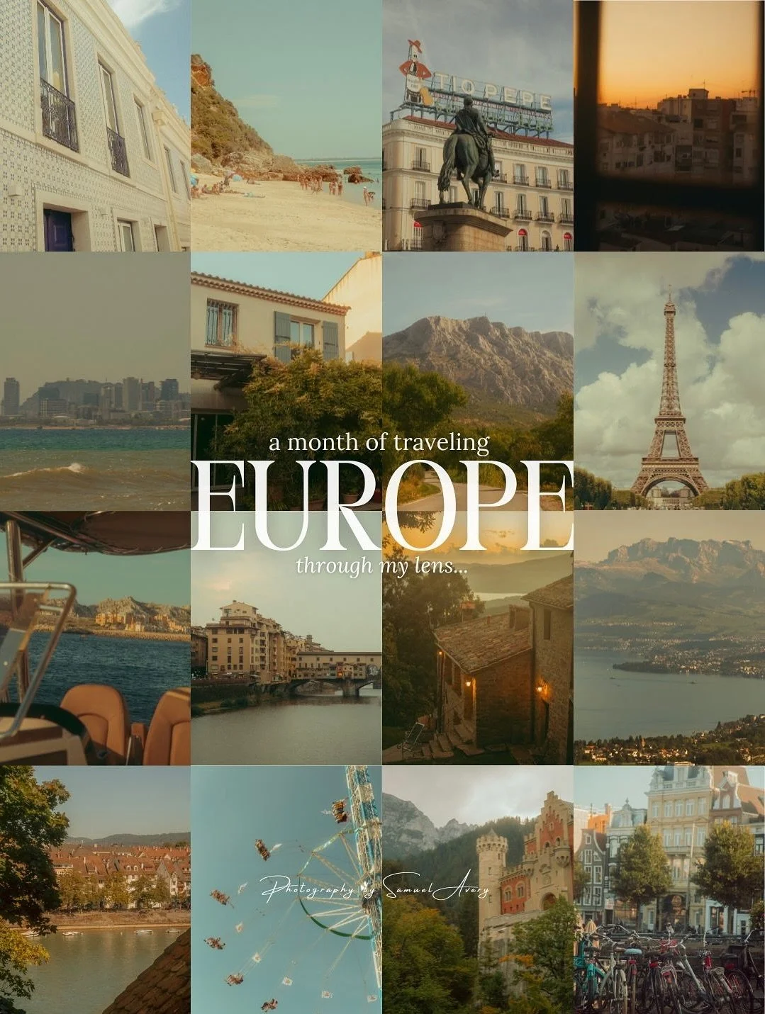 I spent last month traveling Europe, and honestly, it was healing in a lot more ways than one. 

@hayleywilhelm and I traveled to 7 different countries and experienced alllll the things worth documenting. I brought my digital, film, video, and dispos