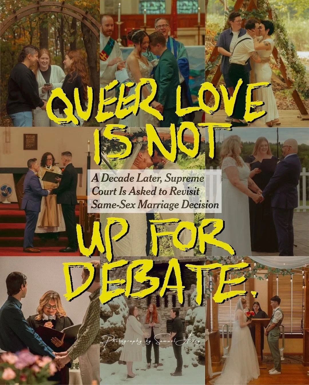 Queer Love Is Not Up For Debate!! 

I wanted this to be a reminder that queer love is beautiful, even when the world tries to make it feel radical. 

You already know that as a trans photographer, it&rsquo;s a privilege to witness and document these 