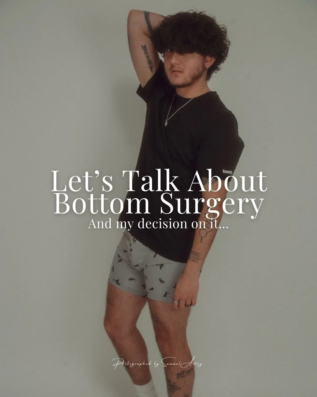 Since people are always wondering what&rsquo;s in my pants&hellip; let&rsquo;s talk about it 👀
.
.
.
#trans #ftm #bottomsurgery #lgbtq #trangender