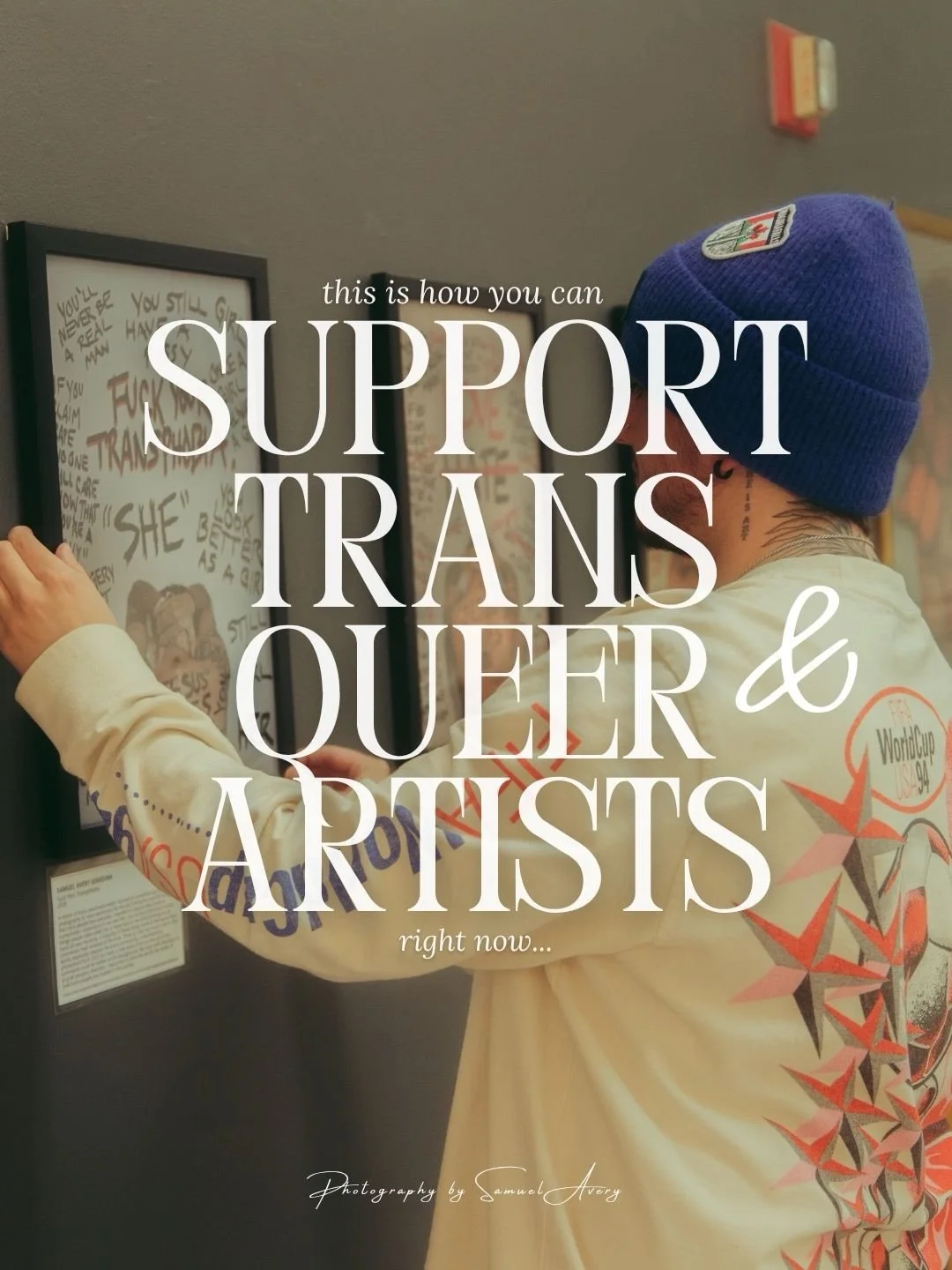 Sharing some photos from an art gallery this past weekend to remind you how important it is to support trans and queer artists right now&hellip; 

So thank you always to @milfordctpride for hosting such an amazing show at the @macfirehousegallery 🫶?