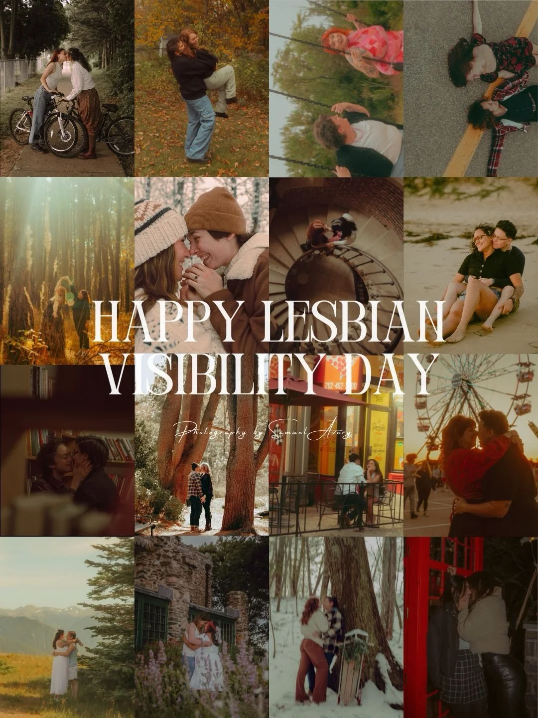 Happy lesbian visibility day 🧡🤍🩷

As a (former lesbian)&hellip; I thought I would share some photos I&rsquo;ve taken over the years to remind the world how beautiful love like this is. 

I hope y&rsquo;all know there are photographers out there wh