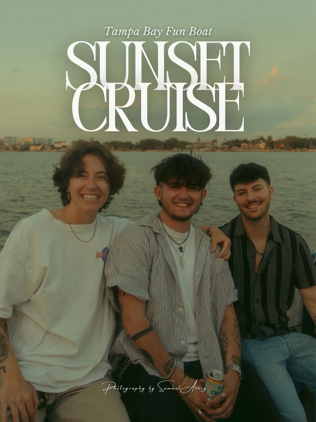 Highly recommend pregaming for your night out with @tampabayfunboat 🛥️🍻

Swipe for some of the best sunset views in Tampa ➡️ (use the code &ldquo;SAMUELAVERY&rdquo; for a discount!)

Check out the travel blog on my website to read more about our 7 