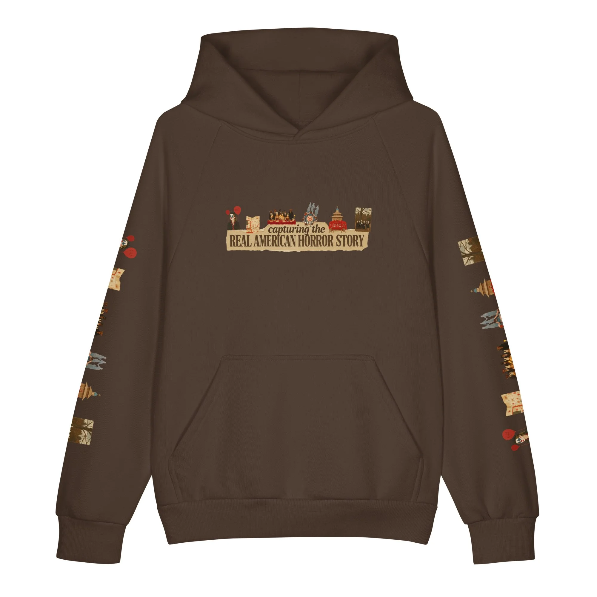 "capturing the real american horror story" hoodie