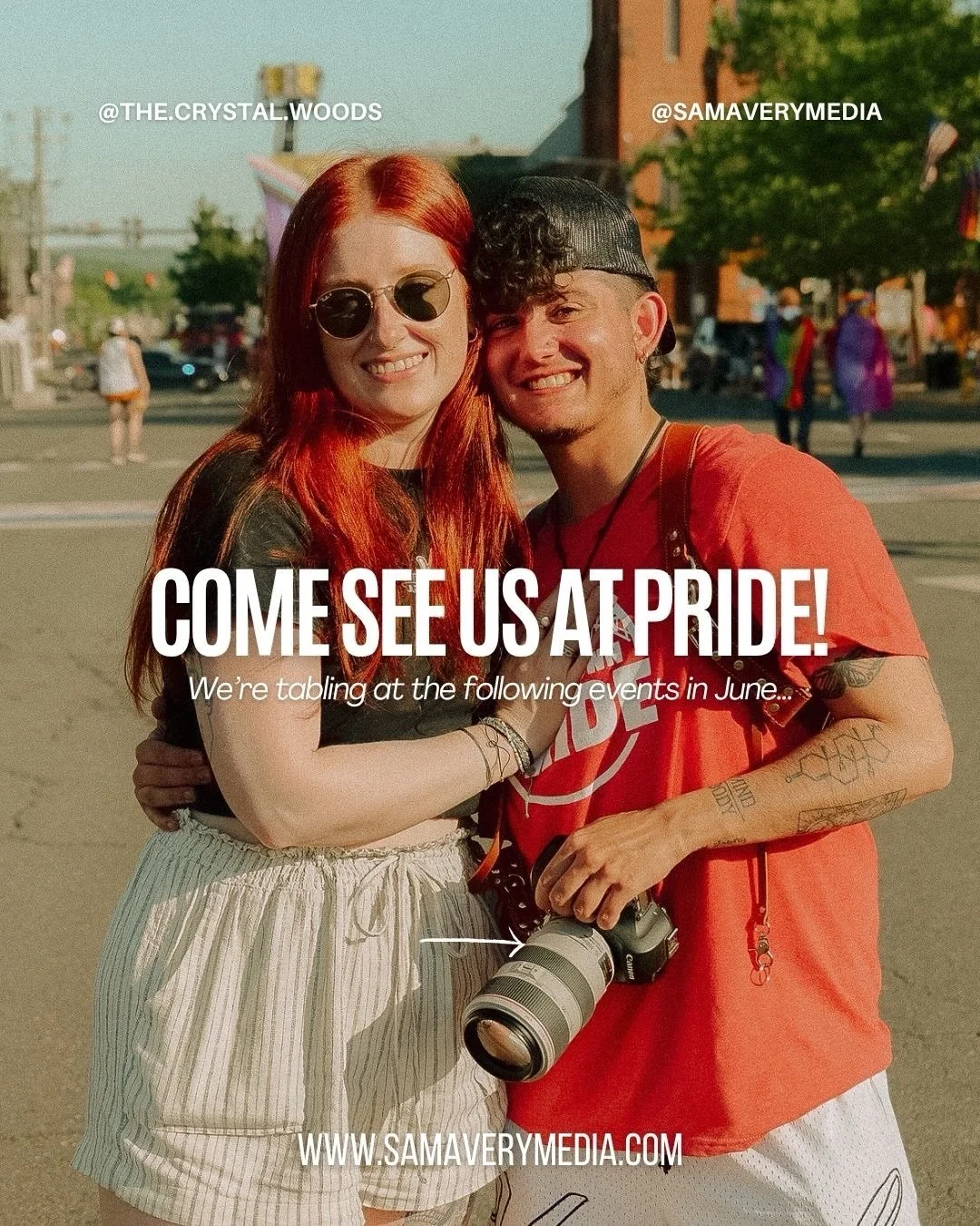 Pride season is coming up so you know what that means&hellip; 👀🏳️&zwj;🌈

June is our busiest time of the year as queer small business owners so as always&hellip; here&rsquo;s a list of all the prides we will be showing our faces at this month!! 

