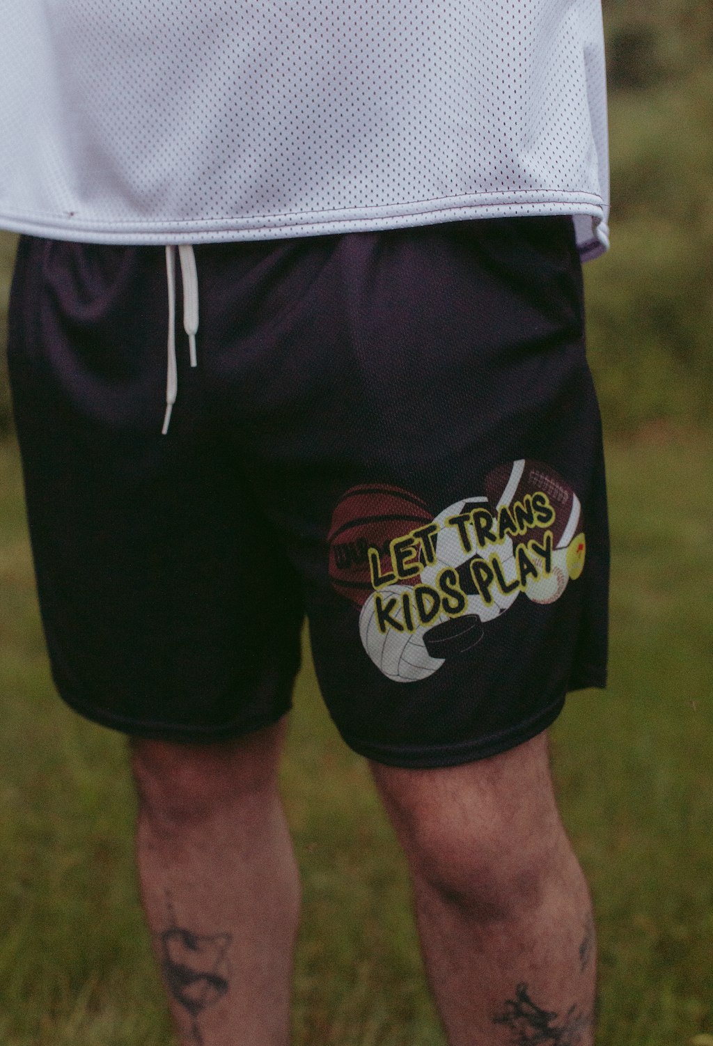 let trans kids play shorts