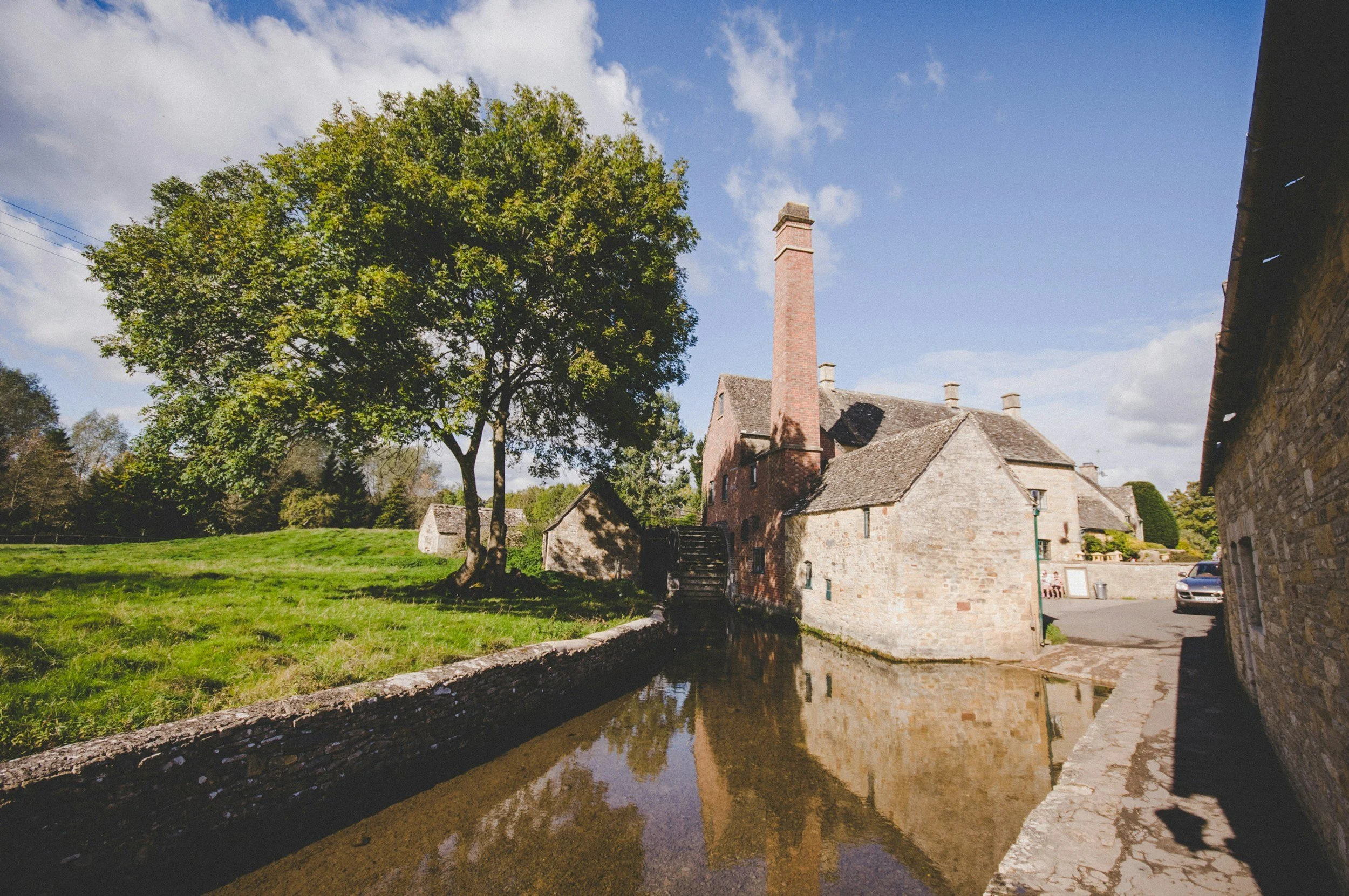 Lower Slaughter riverside walk in the Cotswolds