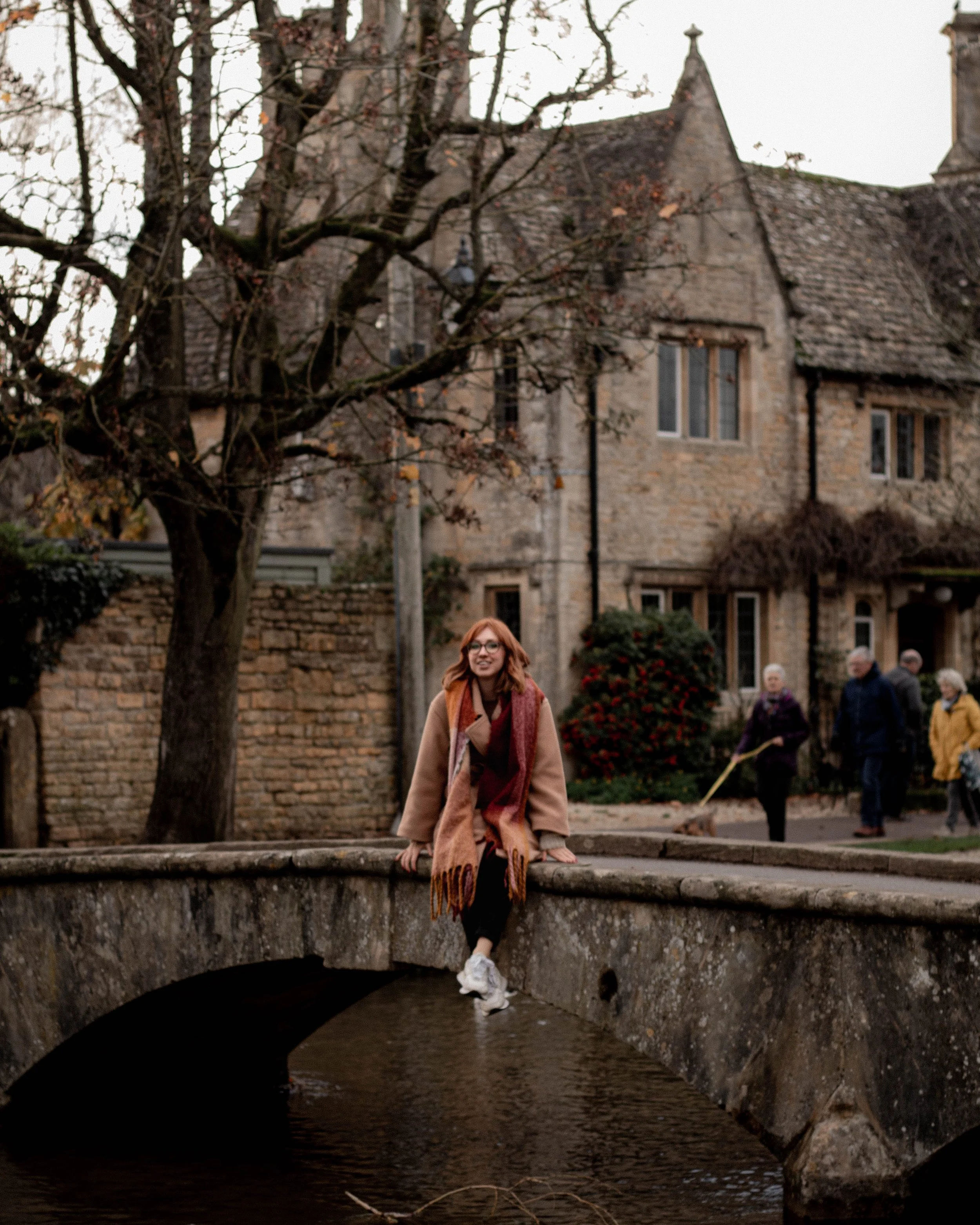 Bourton-on-the-Water cream tea during 2 days in the Cotswolds