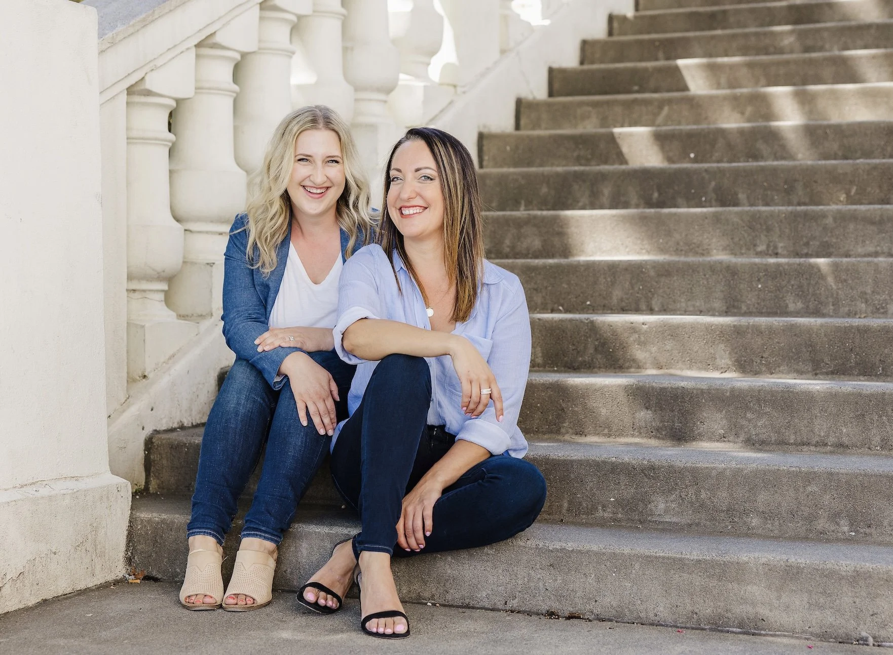 Katie Tuite and Anna Herrington, founders of Harborbridge