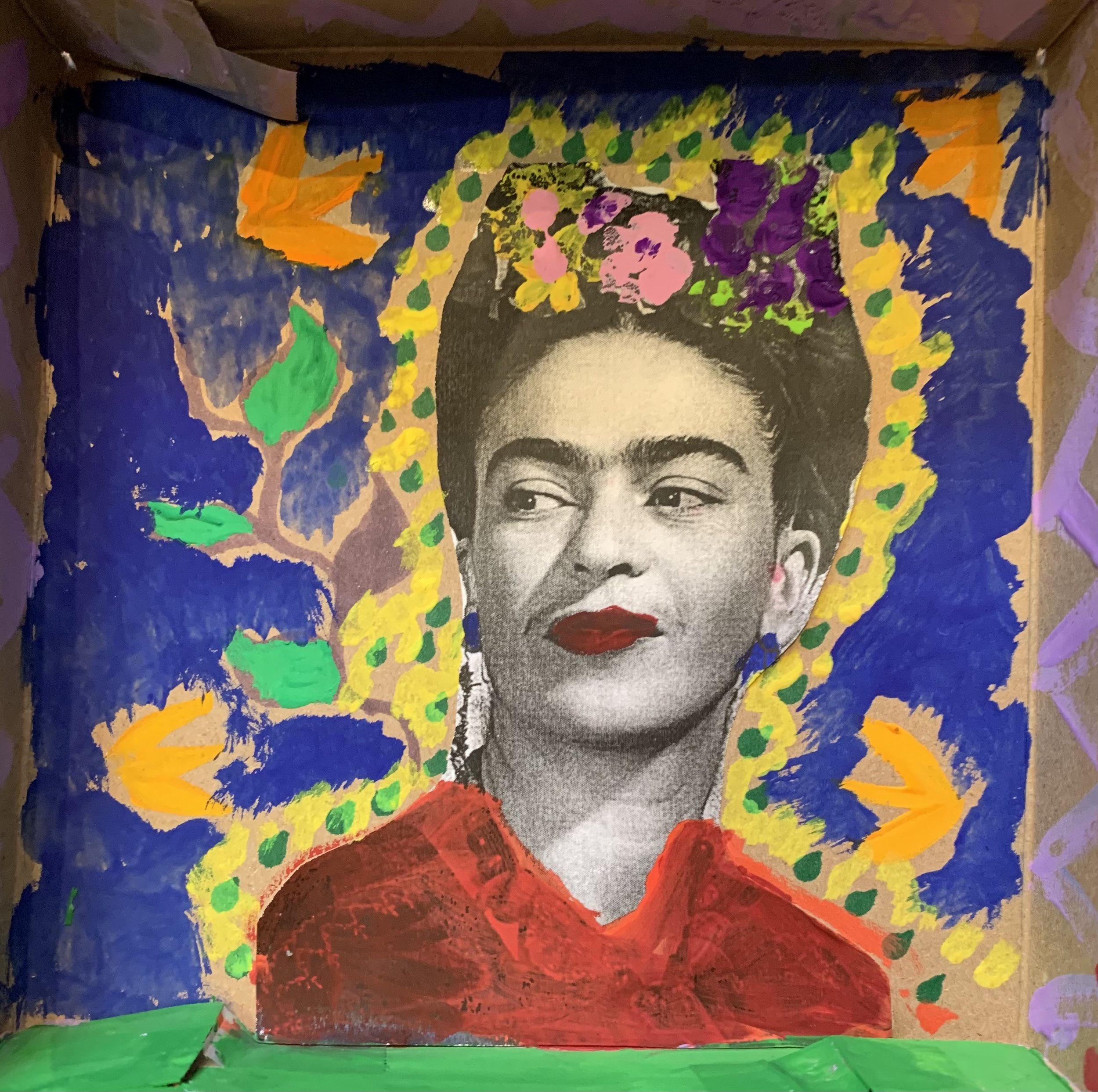 Frida Kahlo Inspired Shadow Box