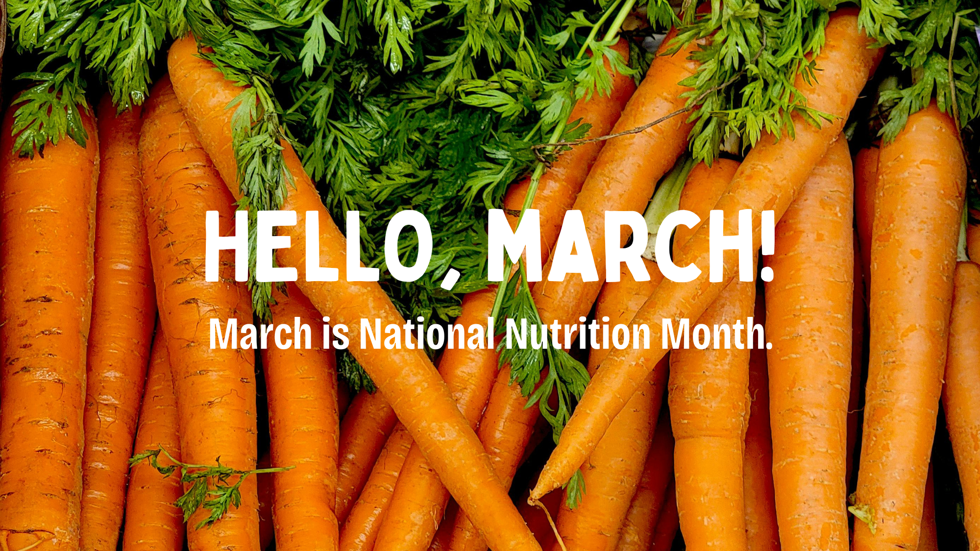 March is National Nutrition Month: Building Healthy Habits That Last