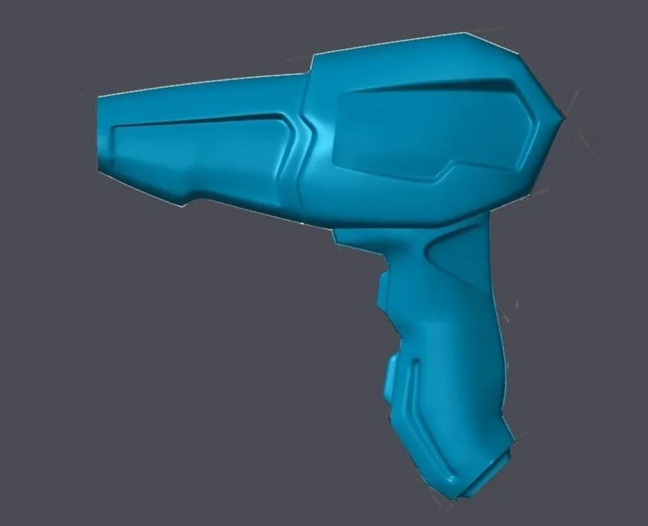 Conair Men's Hair Dryer Concept - Intelligent Subdivision Modeling for Product Design