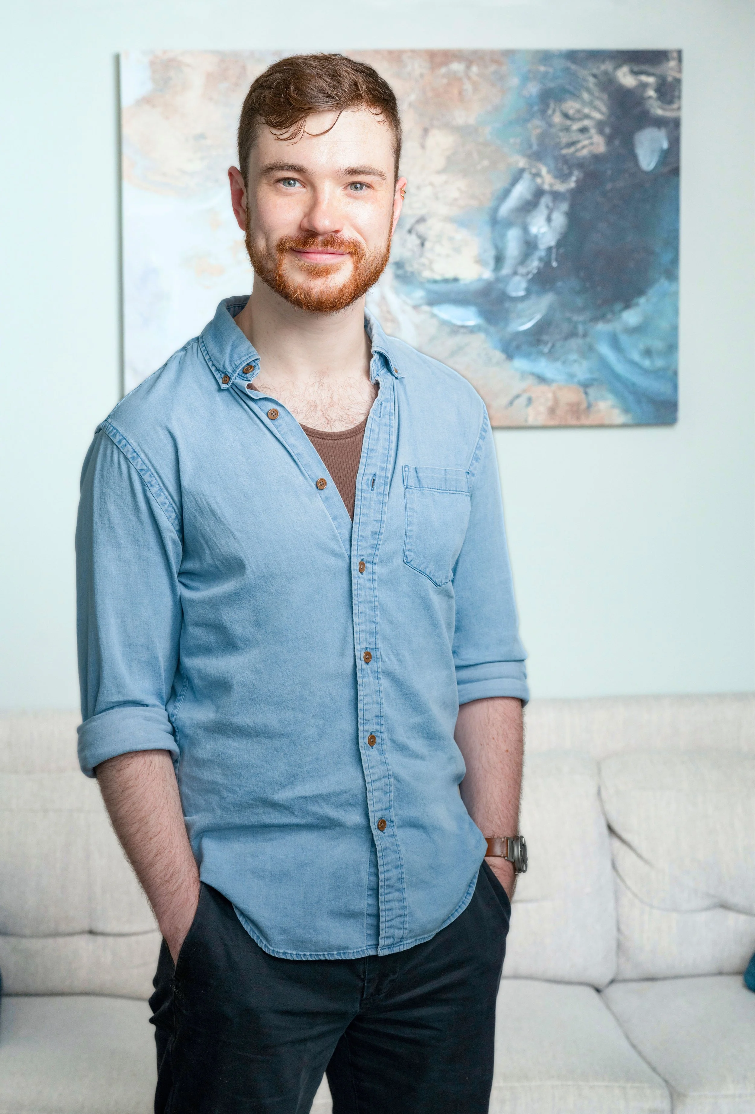 Paddy Loftus, pre licensed professional counselor at North Star Psychological Services in Washington, DC.