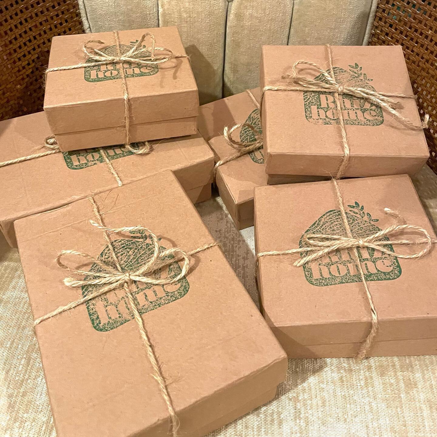 Last minute orders going out! Prepping the mini stand packages is so much fun, the best part is stamping the boxes 🎁

Many thanks to everyone who placed an order! We&rsquo;ve sold out of our Sedona stands and Moon hangers for now but hopefully shoul