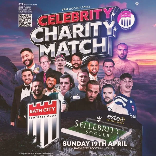 Sellebrity Soccer at Twerton Park!