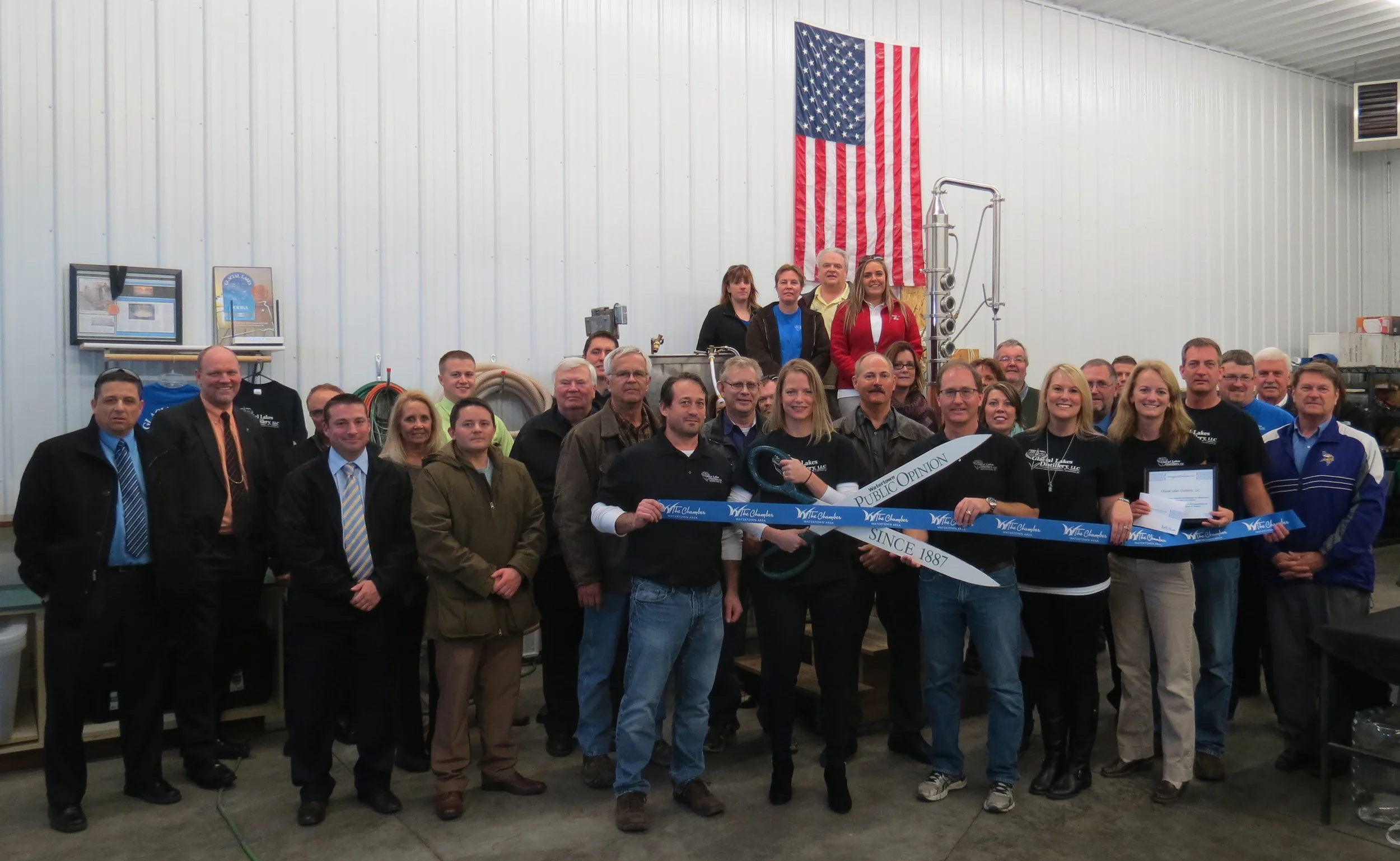 Glacial Lakes Ribbon Cutting