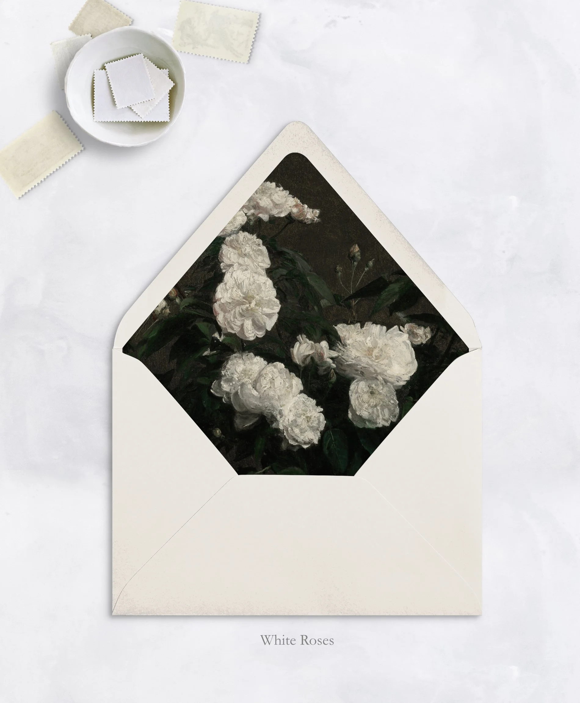 Envelope Liner - White Roses.jpg