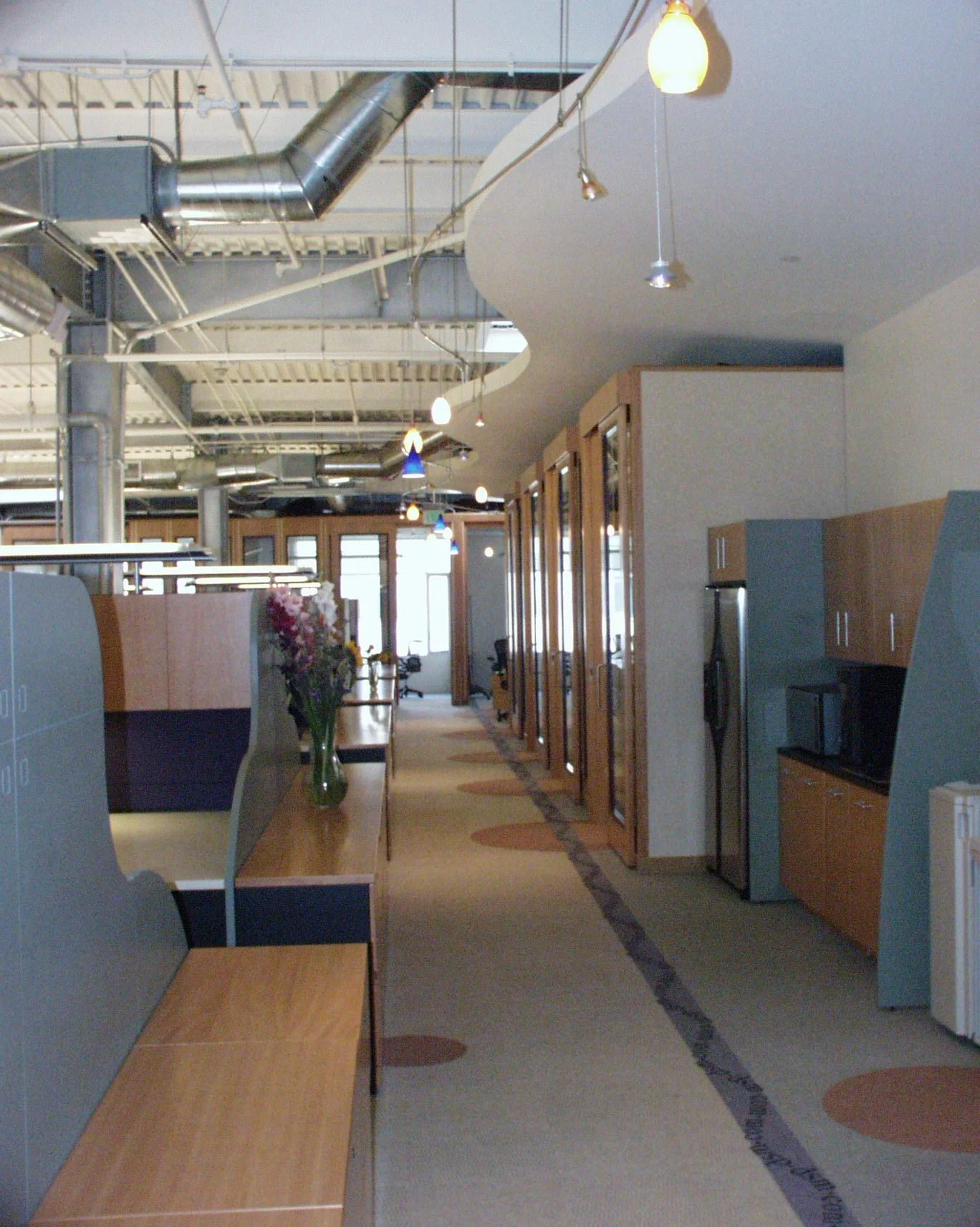 Main Walkway looking east