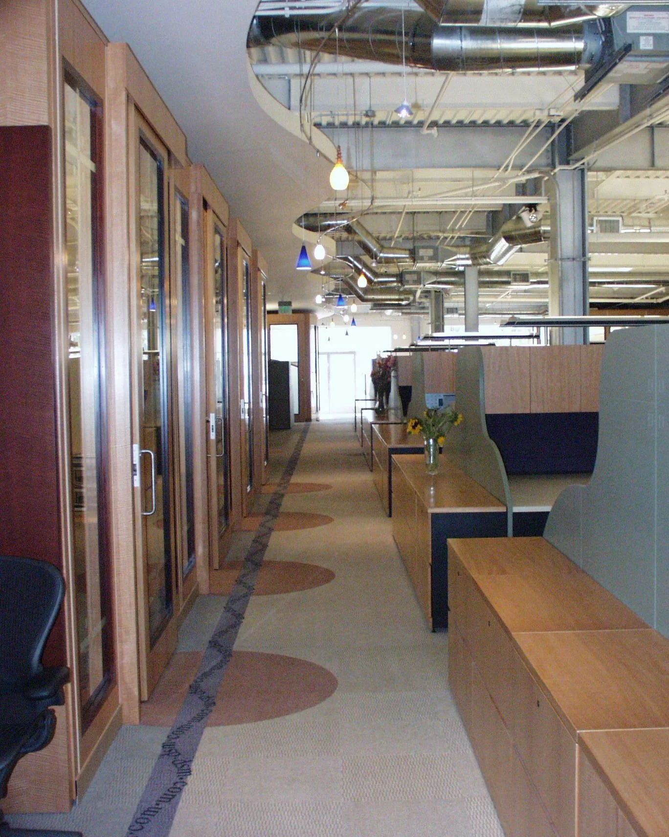 Main Walkway - note dsm.com custom carpet