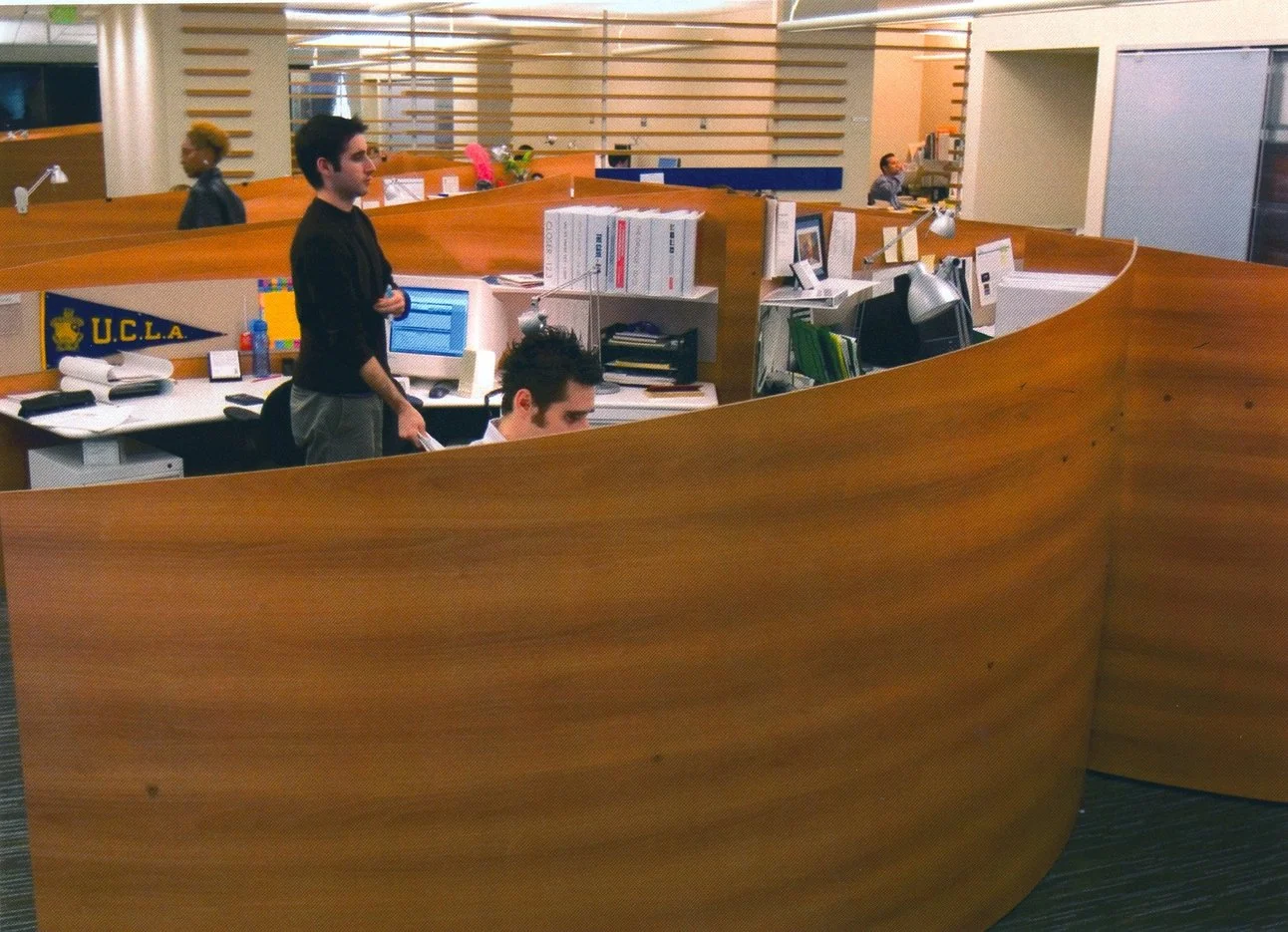 Custom Curved Workstations