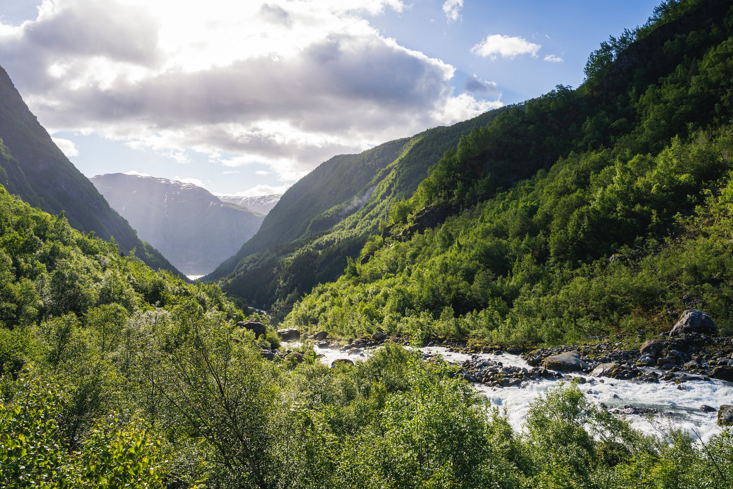 View of the Buer valley