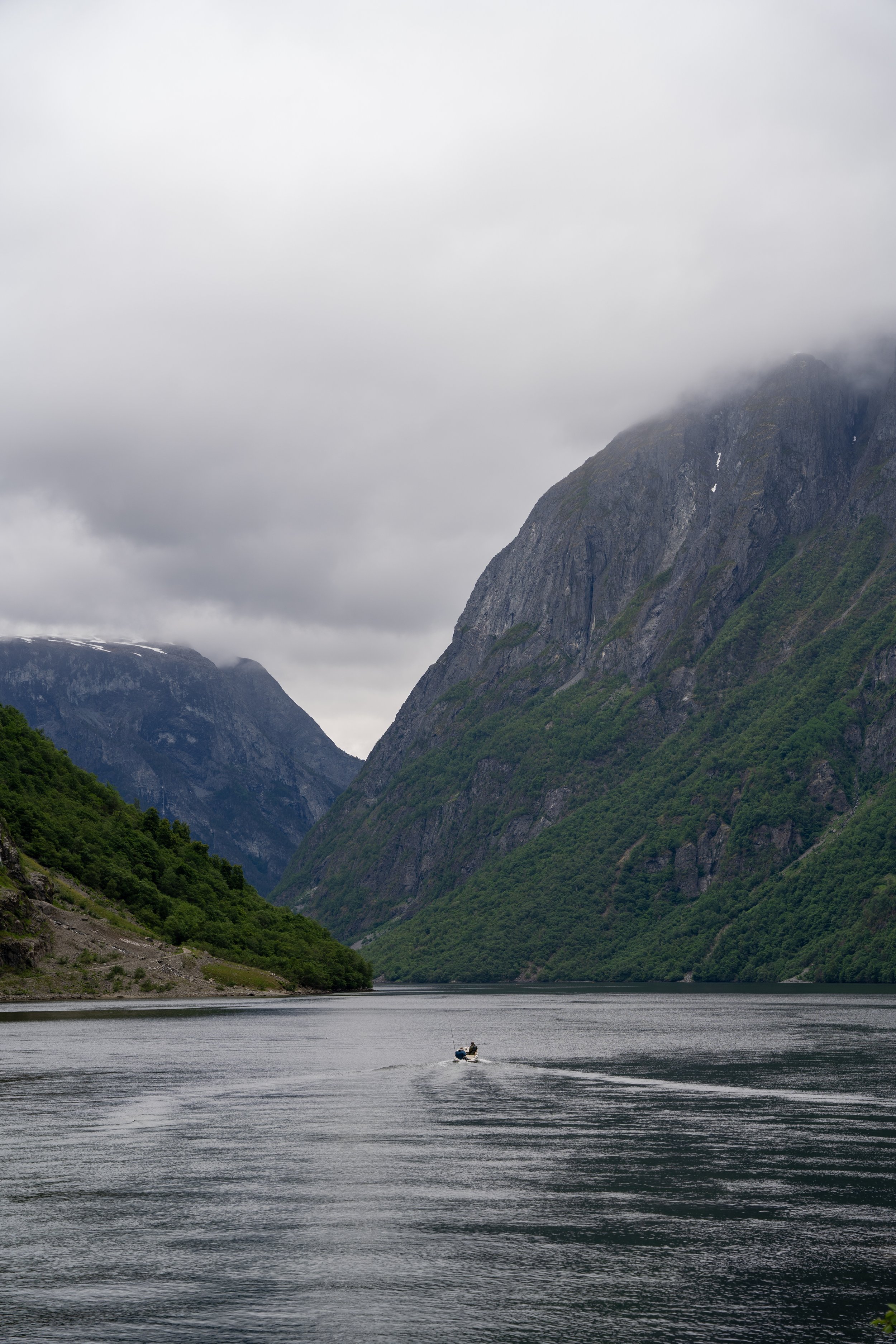 View of Aurlandsfjord from Flåm