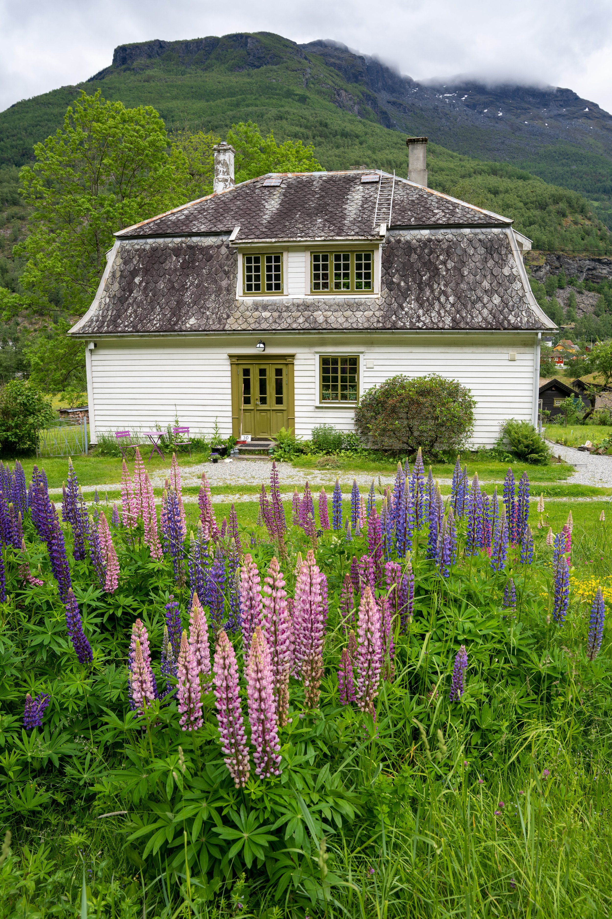 A typical farmhouse