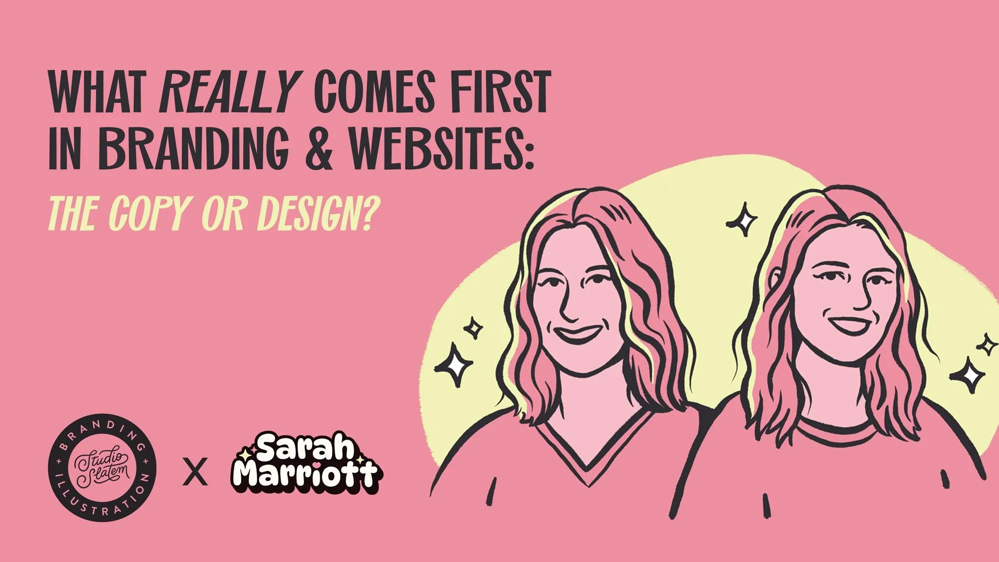 what really comes first in branding and websites: the copy or design?