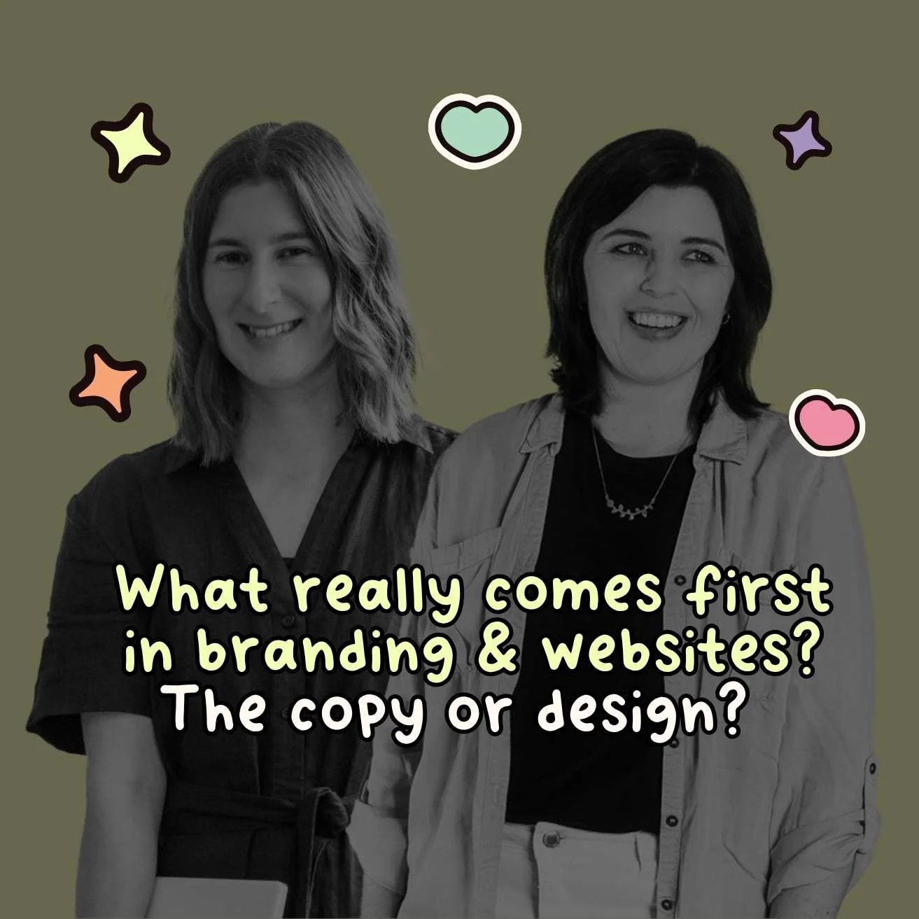 What really comes first in branding and websites–the copy or design?
