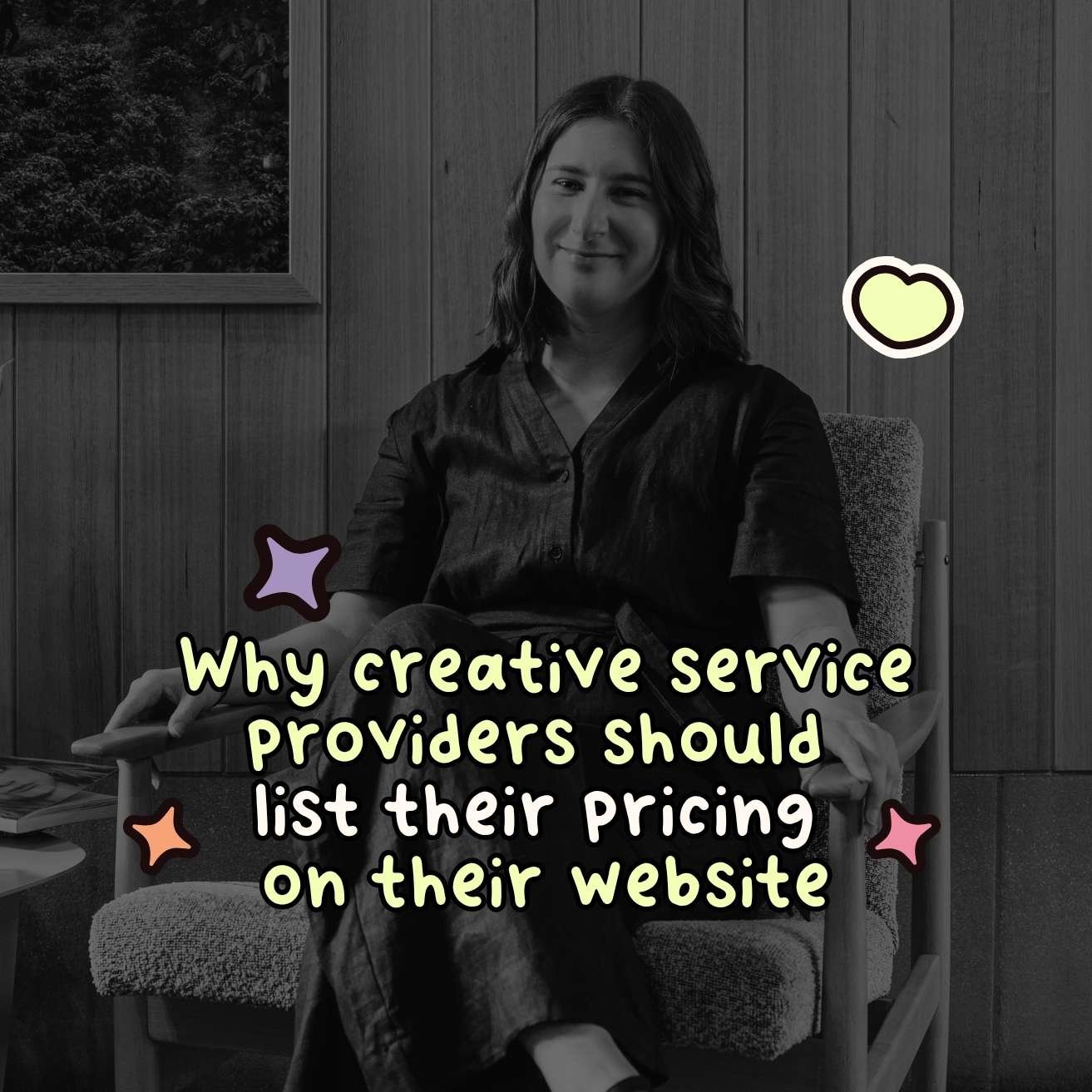 Why creative service providers should list their pricing on their website