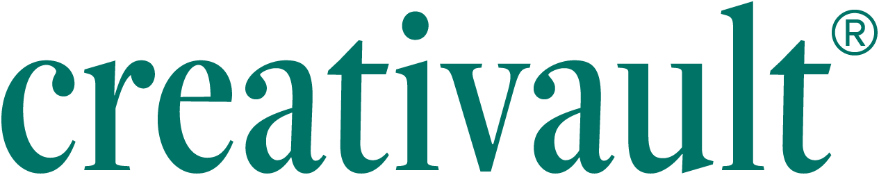 Creativault logo green