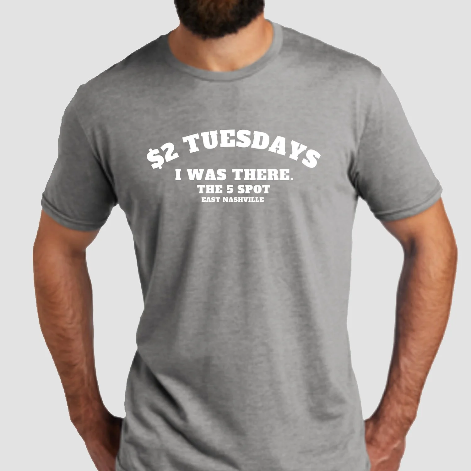 $2 Tuesdays T Shirt - Gray