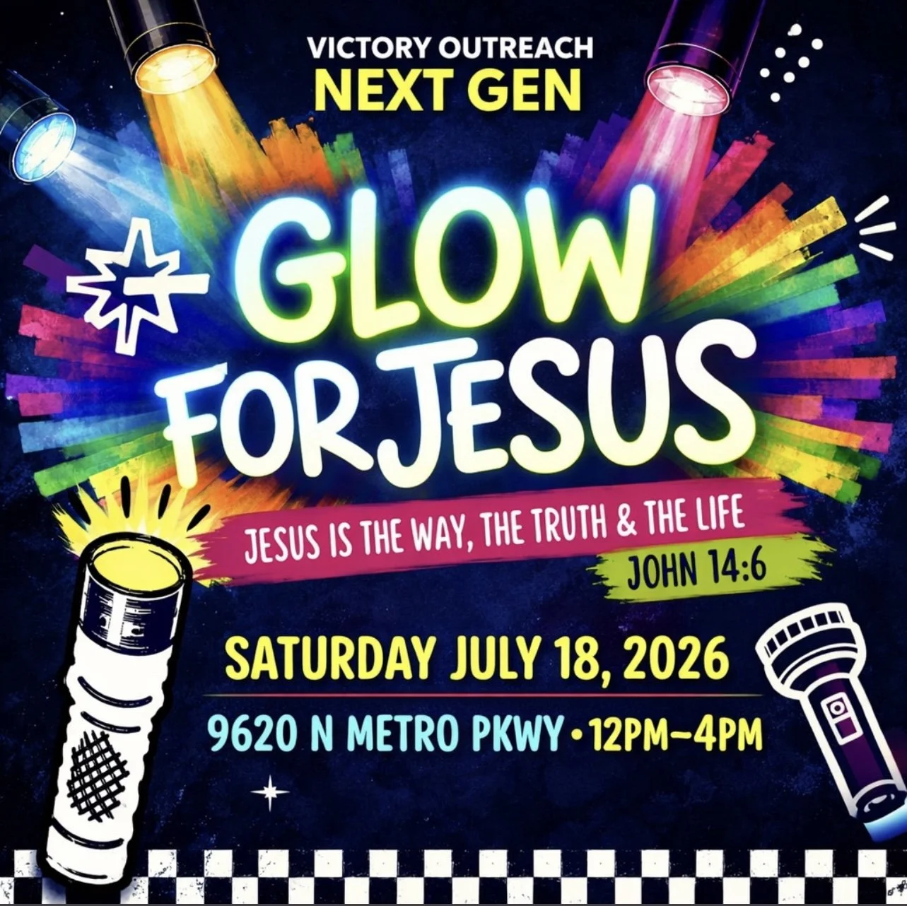 Next Gen "Glow for Jesus"