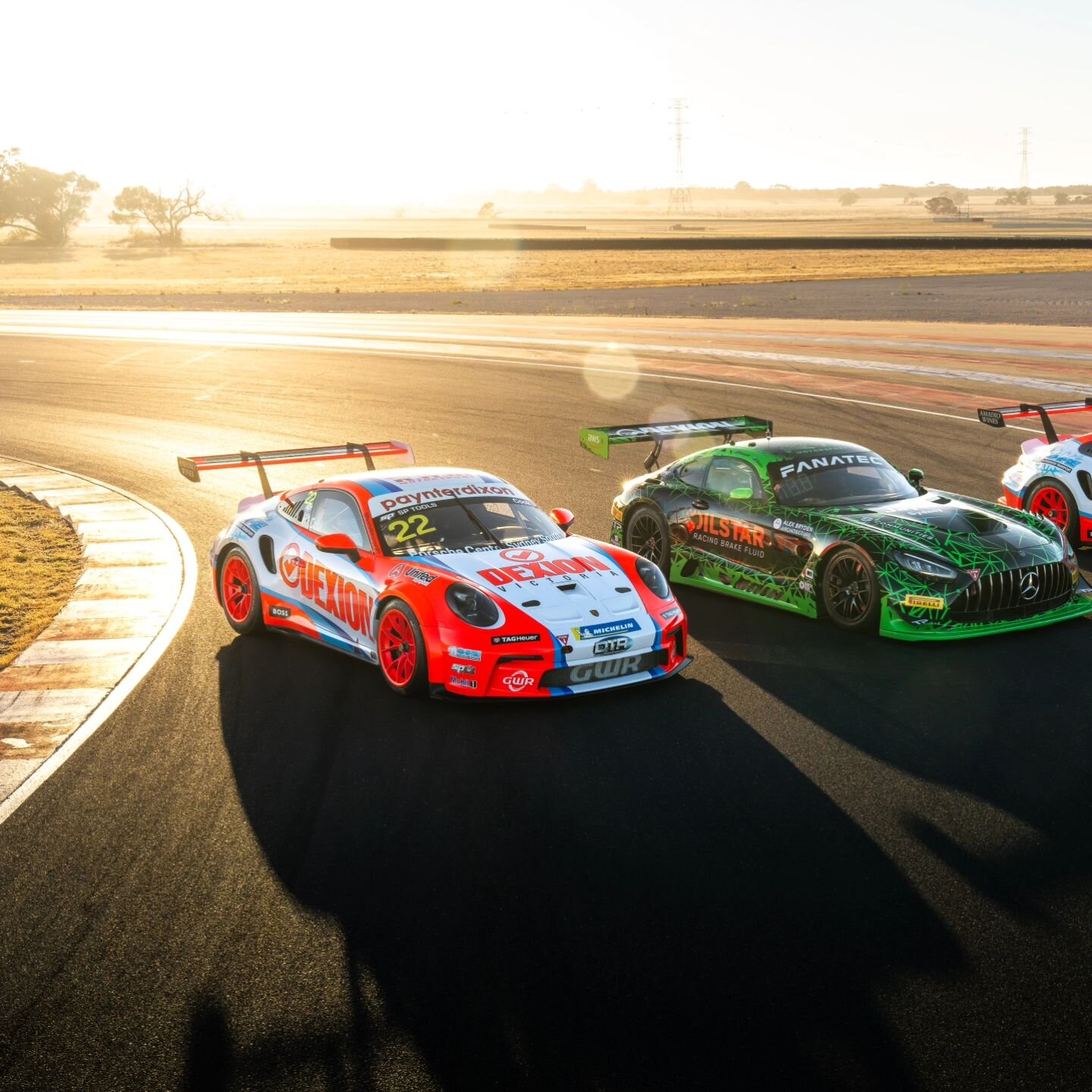 📢The covers are off our challengers for 2024 in both the Porsche Paynter Dixon Carrera Cup and Fanatec GT World Challenge Australia📢

The Oilstar Mercedes AMG GT3 will once again be piloted by Mike Sheargold and Garth Walden in the AM category with