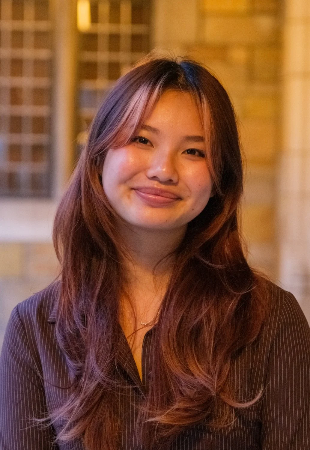 Headshot of Sam Liu, Marketing Chair of Alpha Theta Delta