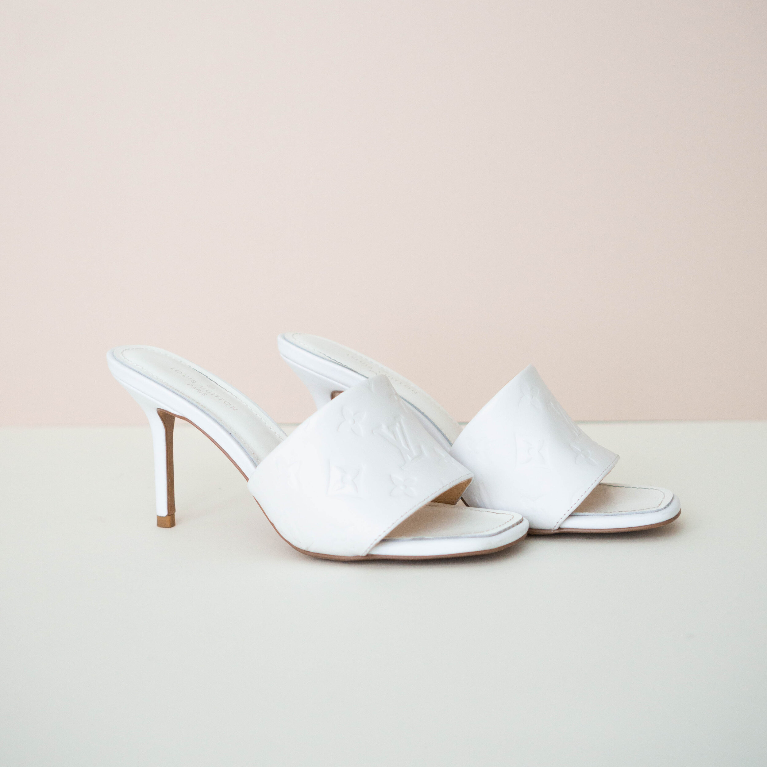 L v heels 2021 white