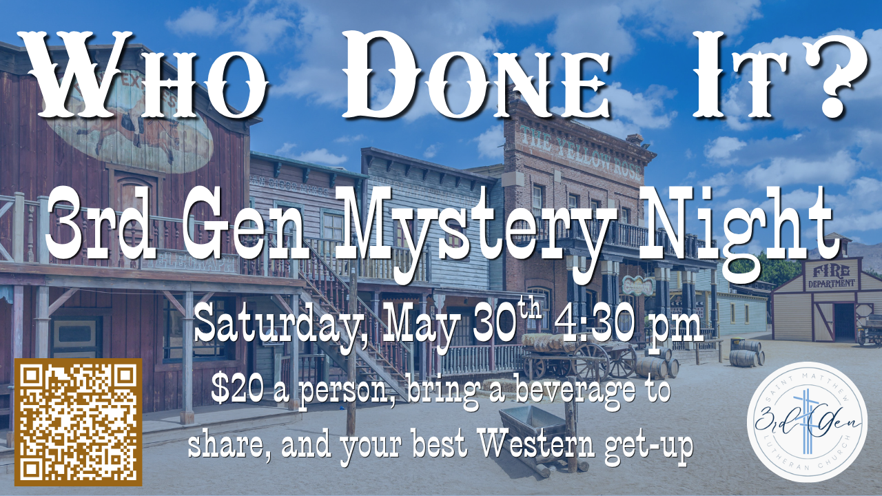 Who Done It? Mystery Night