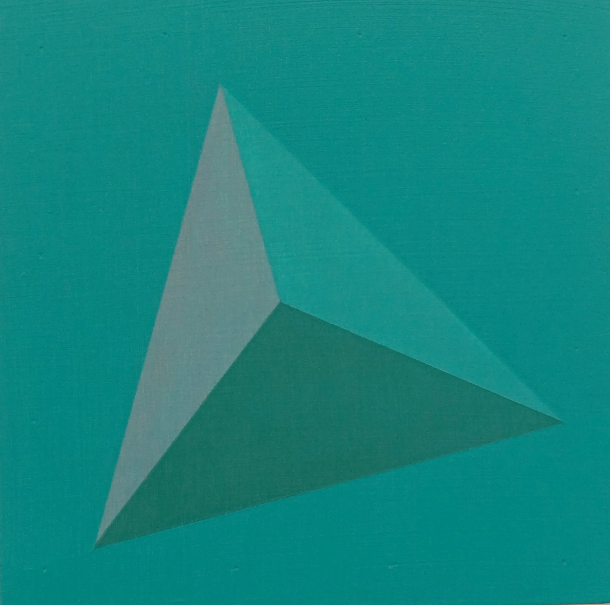 PS69, 2025, acrylic on wood board, 6"x 6"