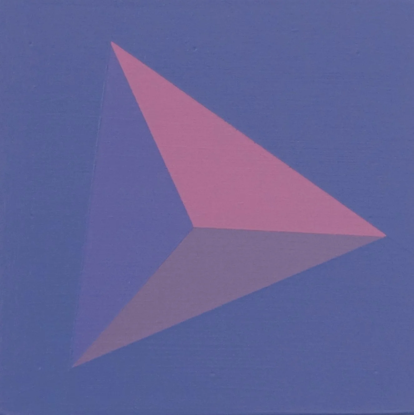 PS105, 2026, acrylic on wood board, 4"x 4"